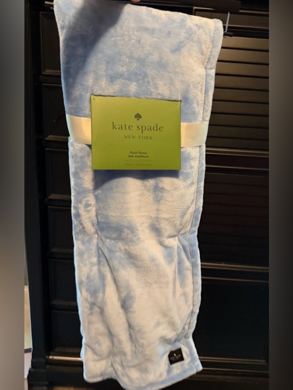 NWT Kate Spade Fleece Throw